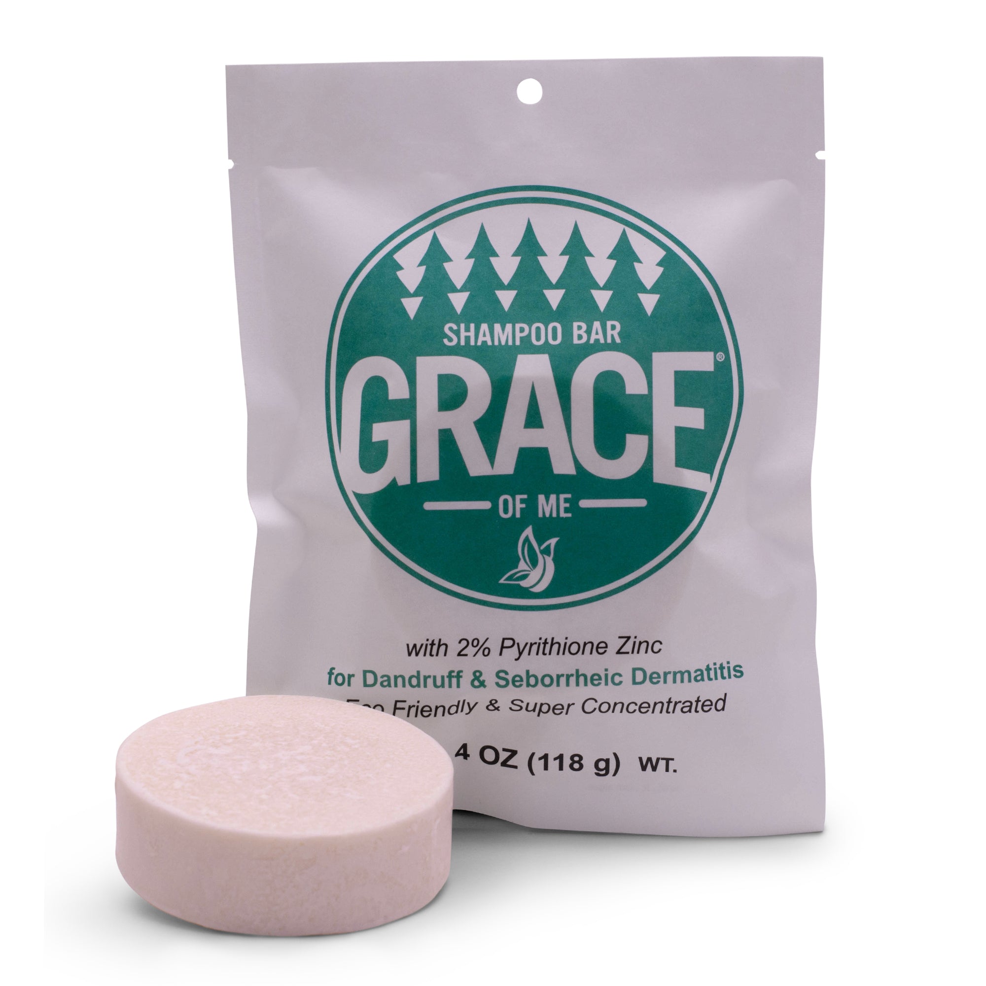DermaHarmony 2% Pyrithione Zinc unscented shampoo bar